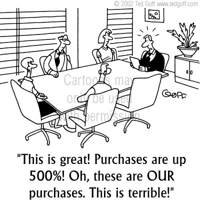 sales cartoon 3605: 