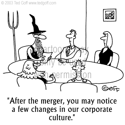 business cartoons