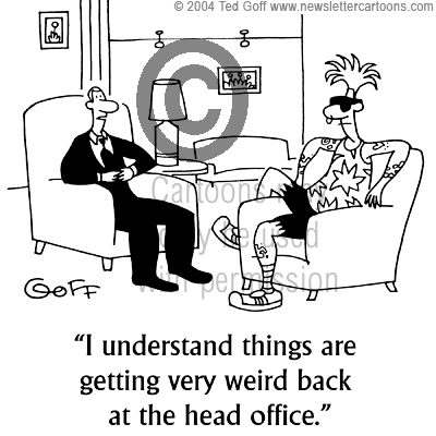 business cartoons