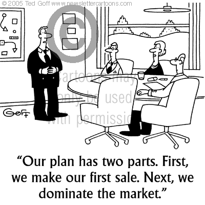 business cartoons