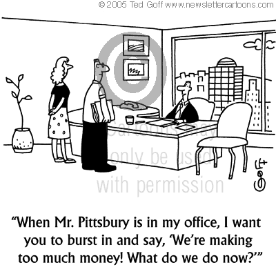 business cartoons