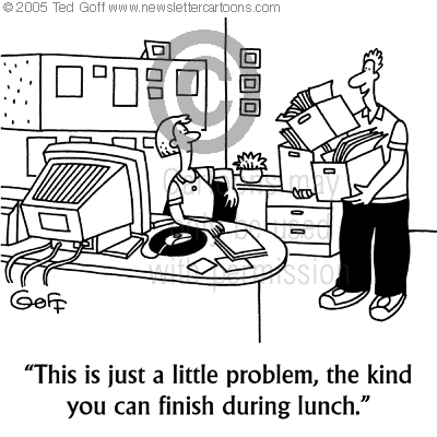 office cartoon 4870: 