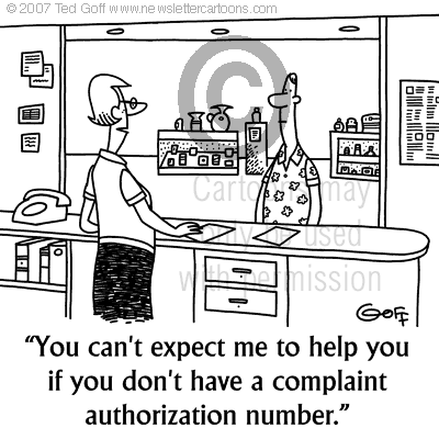 customer service cartoon 5626: 