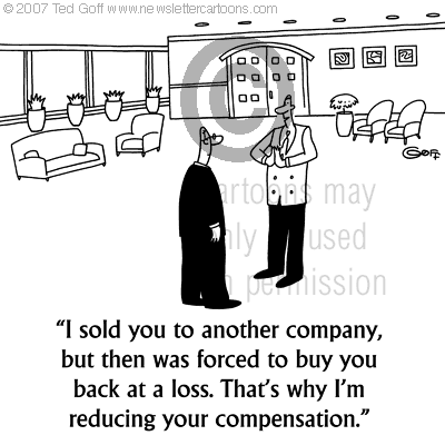 management cartoon 5633: 