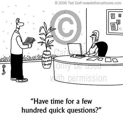 customer service cartoon 6055: 