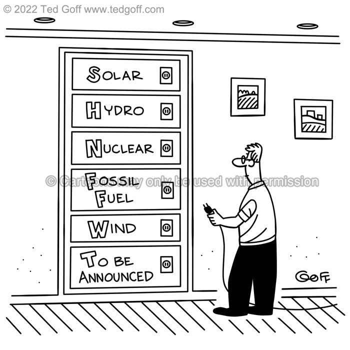 Cartoon about Energy